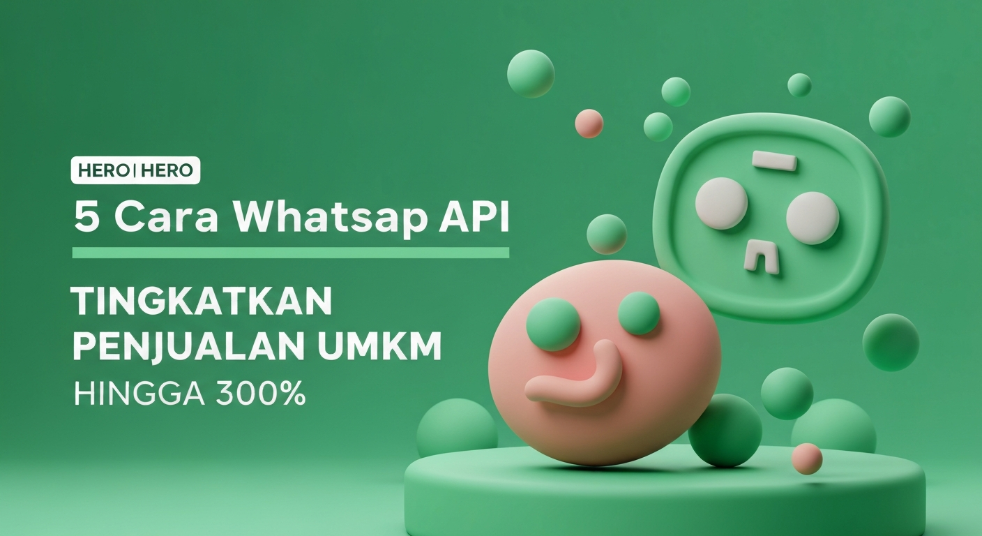 5 Cara WhatsApp API Tingkatkan Penjualan UMKM hingga 300%