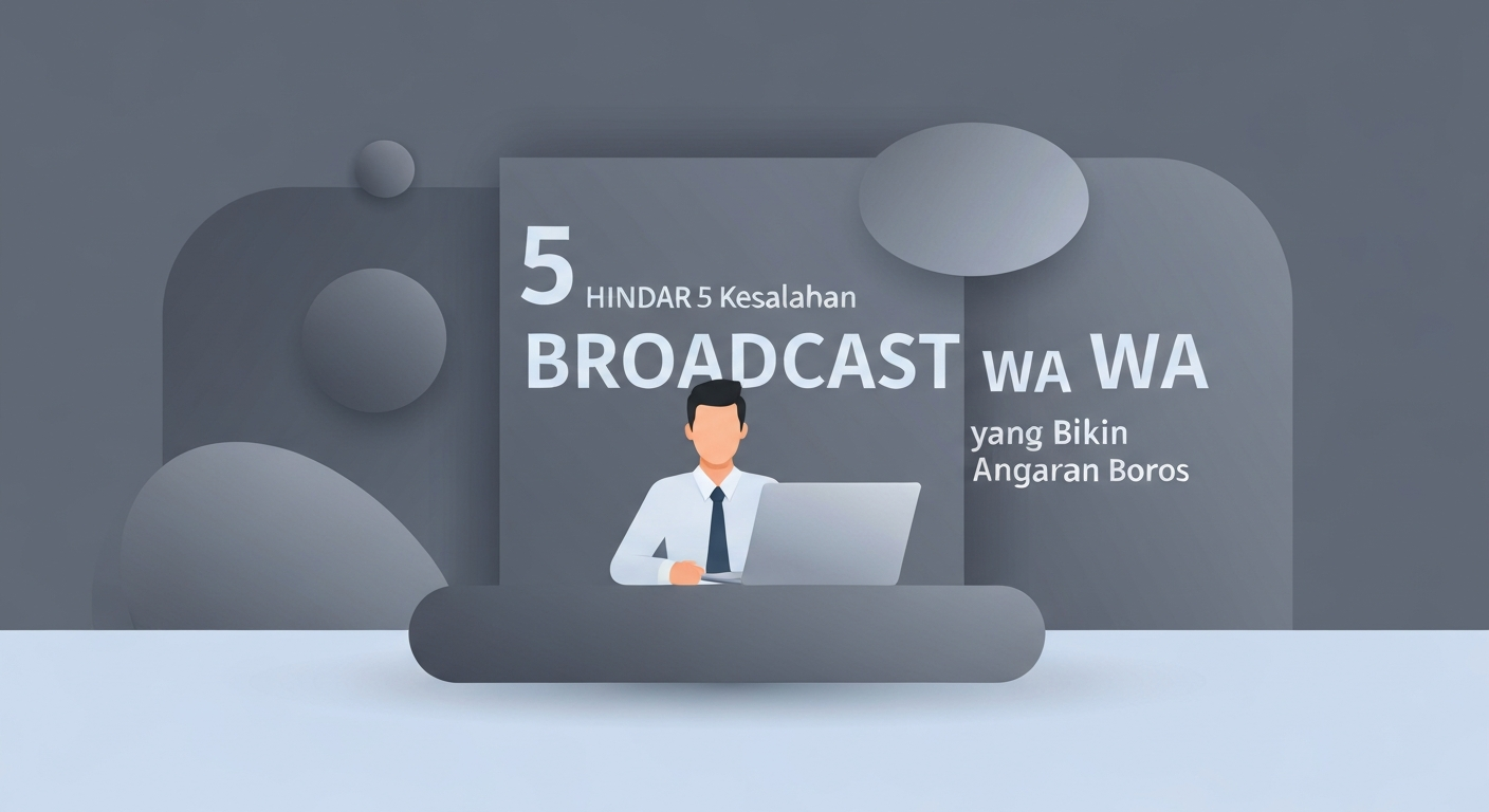 Hindari 5 Kesalahan WA Broadcast yang Bikin Anggaran Boros